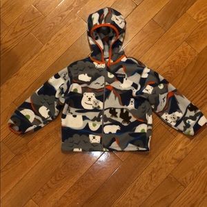Patagonia polar bear fleece 4T
